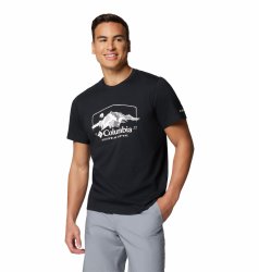 Футболка Columbia Path Lake™ Graphic Tee II M - чорна