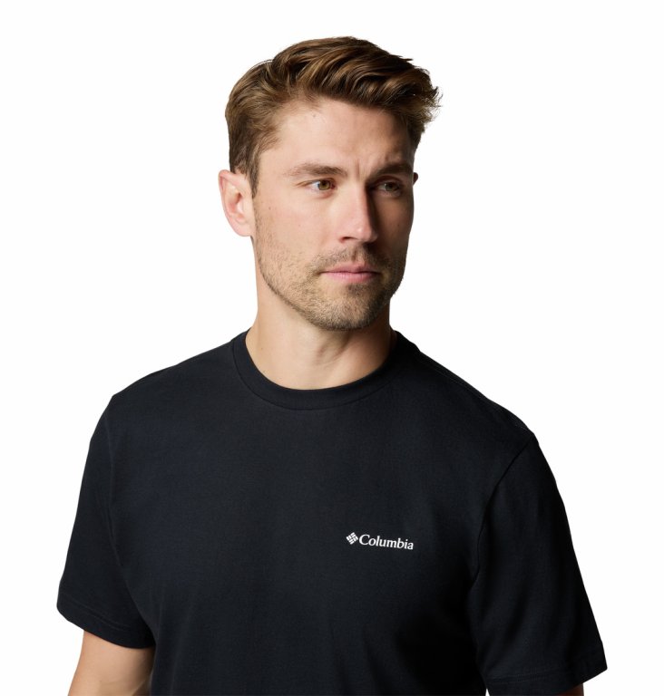 Футболка Columbia Kettle River™ Back Graphic Tee M - чорна