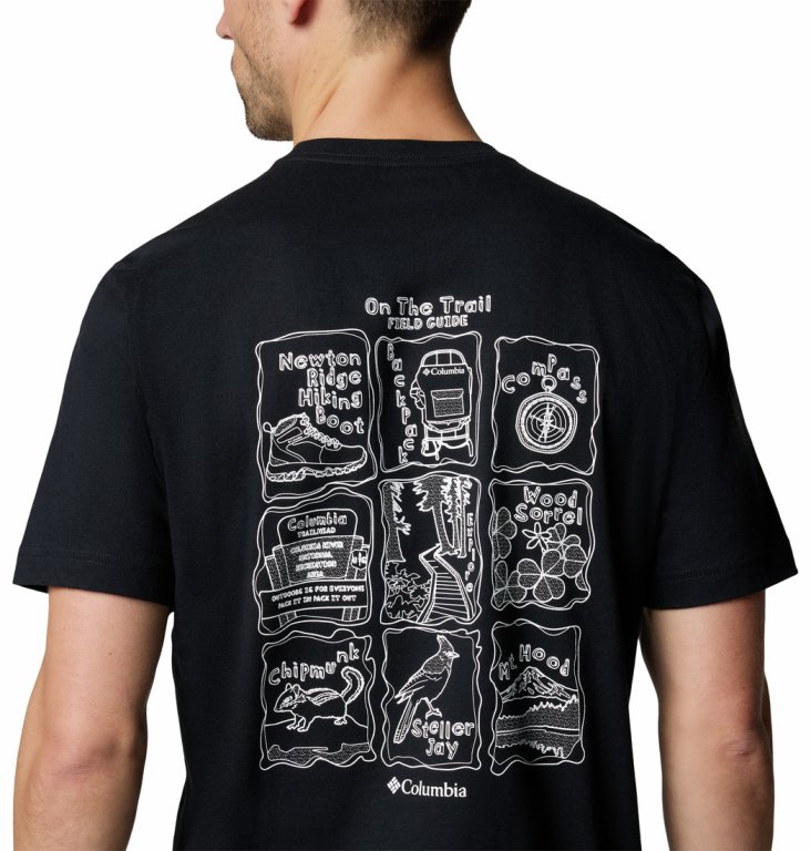 Футболка Columbia Kettle River™ Back Graphic Tee M - чорна