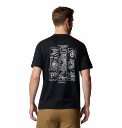 Футболка Columbia Kettle River™ Back Graphic Tee M - чорна