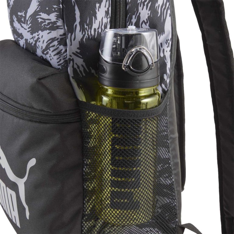 Рюкзак Puma Phase Aop Backpack - чорно/сірий