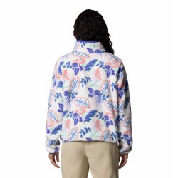 Кофта Columbia Helvetia™ II Printed Cropped Half Snap W - біло/синьо/помаранчева