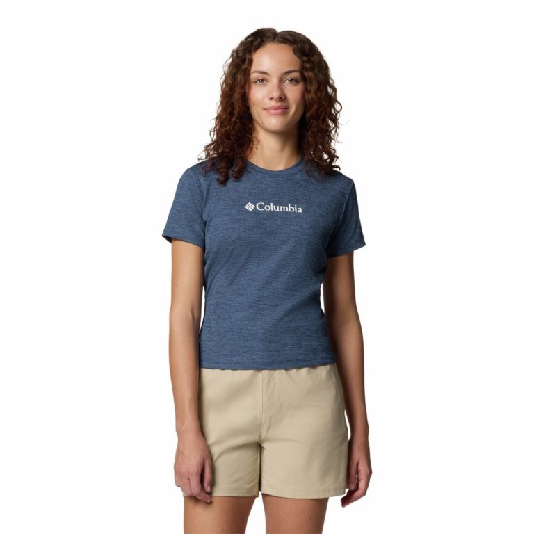 Футболка Columbia Move™ SS Tee W - синя