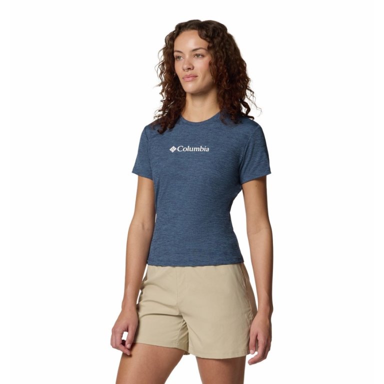 Футболка Columbia Move™ SS Tee W - синя