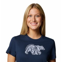 Футболка Columbia Ruby Springs™ Graphic Fitted SS W - синя