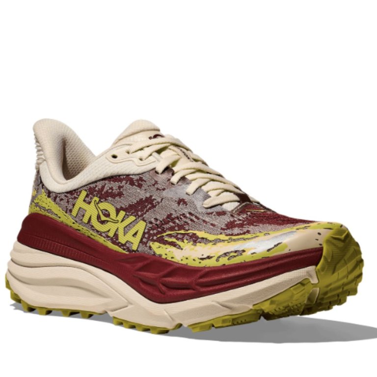 Кросівки Hoka Stinson 7 W - червоно/бежеві