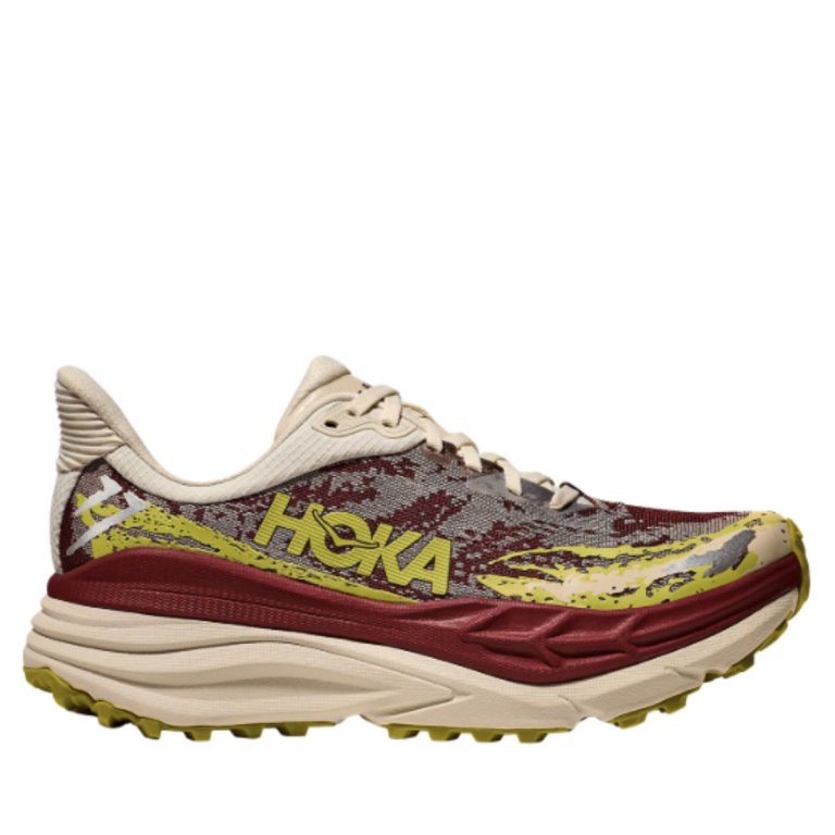 Кросівки Hoka Stinson 7 W - червоно/бежеві