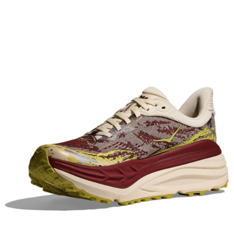Кросівки Hoka Stinson 7 W - червоно/бежеві