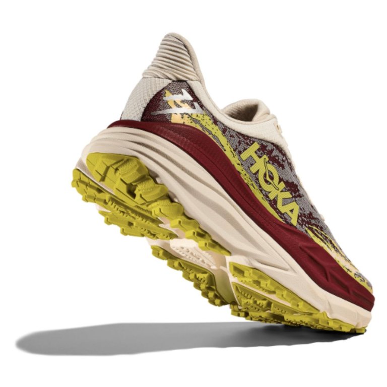 Кросівки Hoka Stinson 7 W - червоно/бежеві