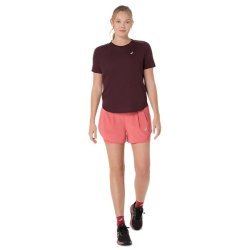 Шорти Asics Road 2-N-1 3.5In Short W - рожеві