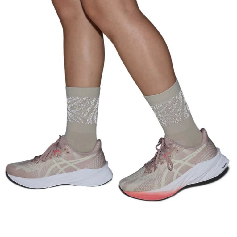 Шкарпетки Asics Performance Run Sock Crew - Lite show - бежові