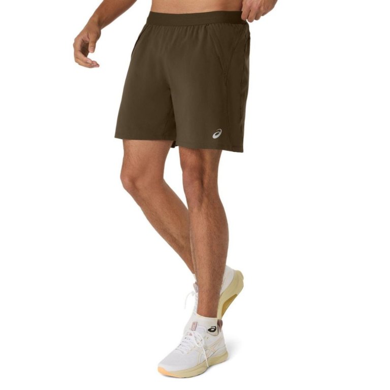 Шорти Asics Road 7In Short M - коричневі