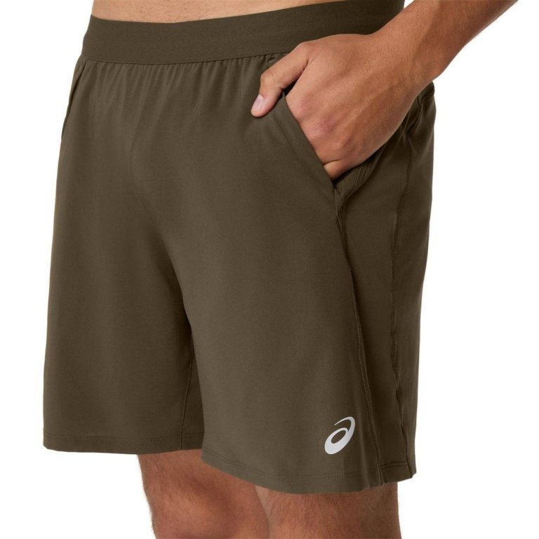 Шорти Asics Road 7In Short M - коричневі