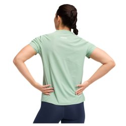 Футболка Hoka Airolite Short Sleeve 2.0 W - зелена
