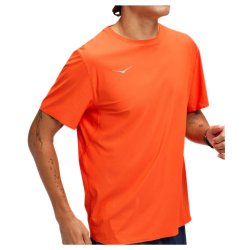 Футболка Hoka Airolite Short Sleeve 2.0 M - помаранчева