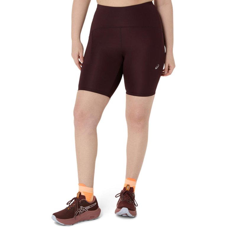 Шорти Asics Road High Waist 8In Sprinter W - фіолетові