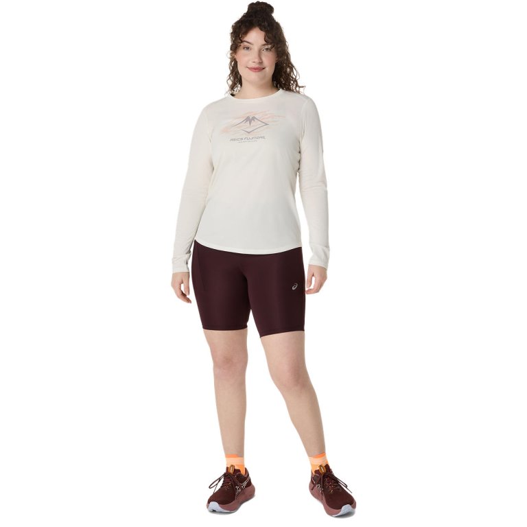 Шорти Asics Road High Waist 8In Sprinter W - фіолетові