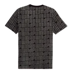 Футболка Puma Ess Logo Lab Aop Tee M - чорна