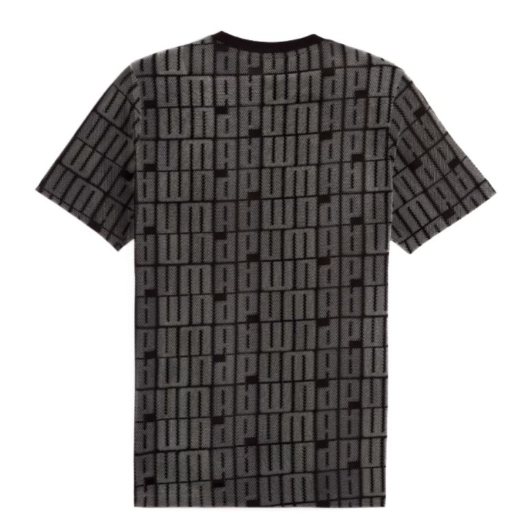 Футболка Puma Ess Logo Lab Aop Tee M - чорна