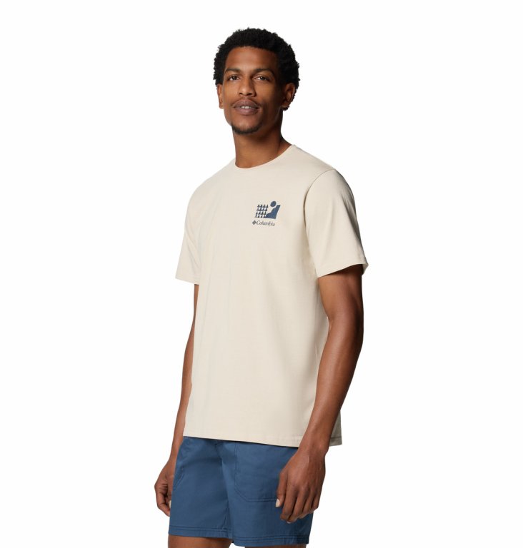 Футболка Columbia Explorers Canyon™ Back SS Tee M - бежева
