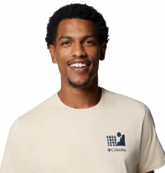 Футболка Columbia Explorers Canyon™ Back SS Tee M - бежева