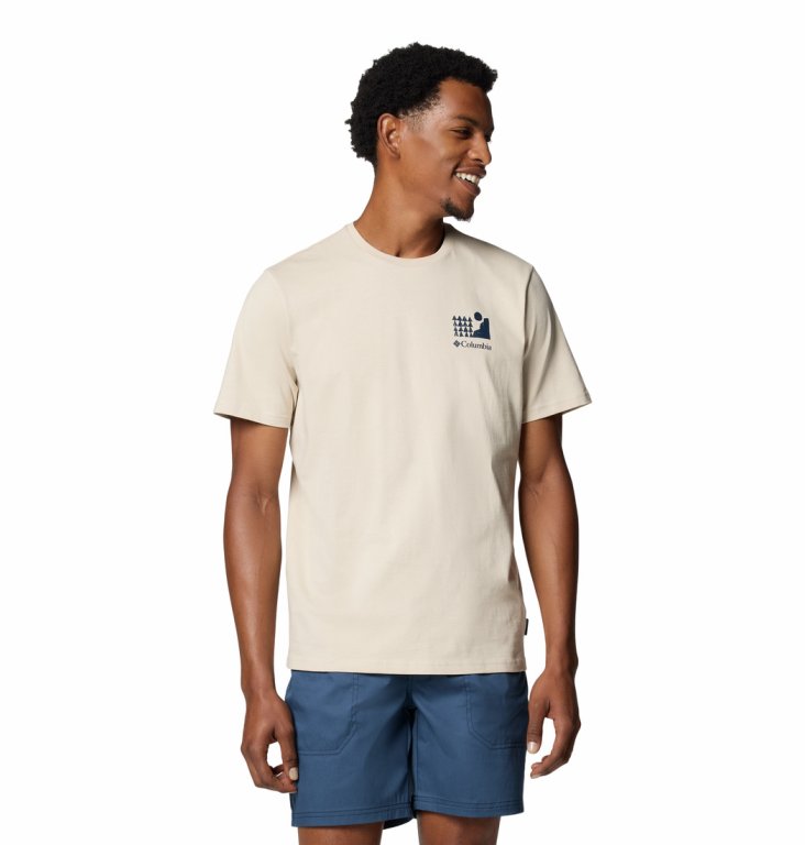 Футболка Columbia Explorers Canyon™ Back SS Tee M - бежева