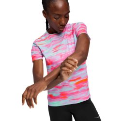 Футболка Hoka Airolite Short Sleeve 2.0 W - рожева