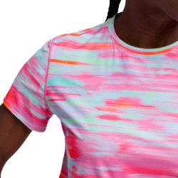 Футболка Hoka Airolite Short Sleeve 2.0 W - рожева