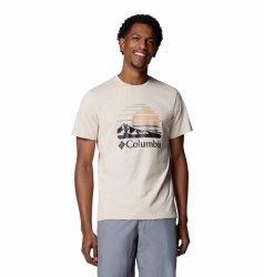 Футболка Columbia Path Lake™ Graphic Tee II M - бежева