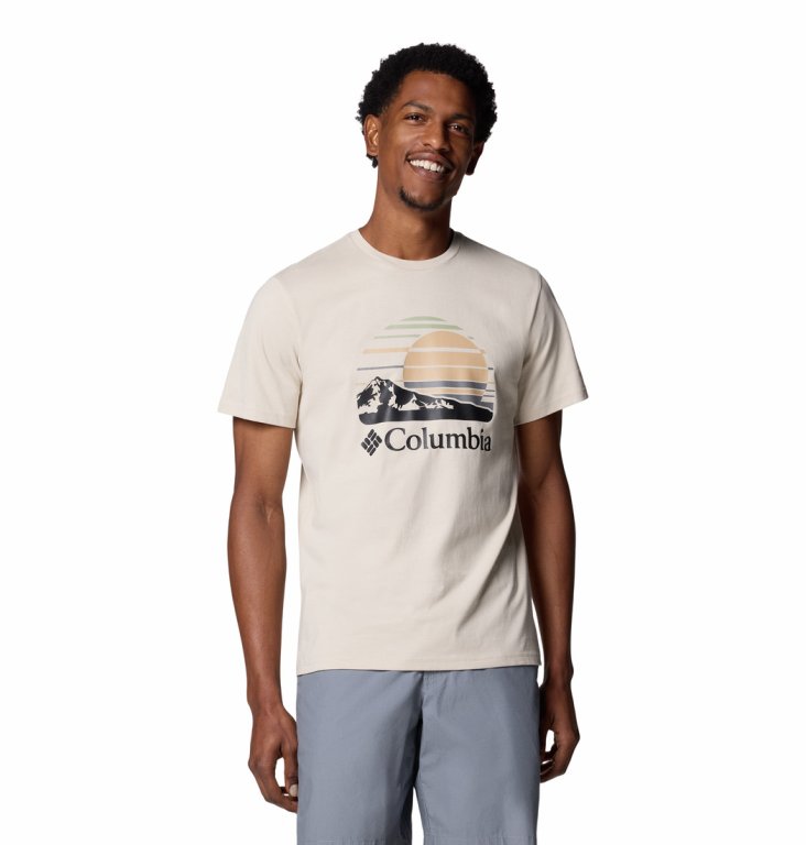 Футболка Columbia Path Lake™ Graphic Tee II M - бежева