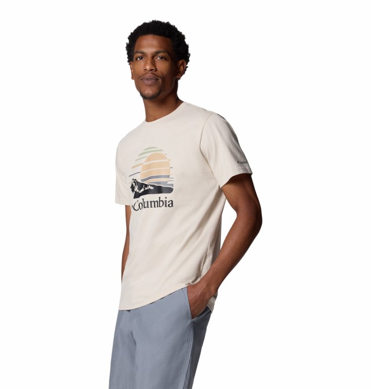 Футболка Columbia Path Lake™ Graphic Tee II M - бежева