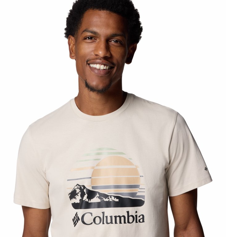 Футболка Columbia Path Lake™ Graphic Tee II M - бежева