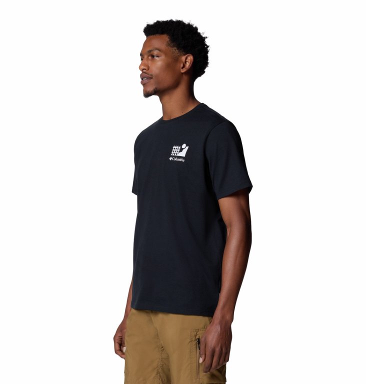 Футболка Columbia Explorers Canyon™ Back SS Tee M - чорна