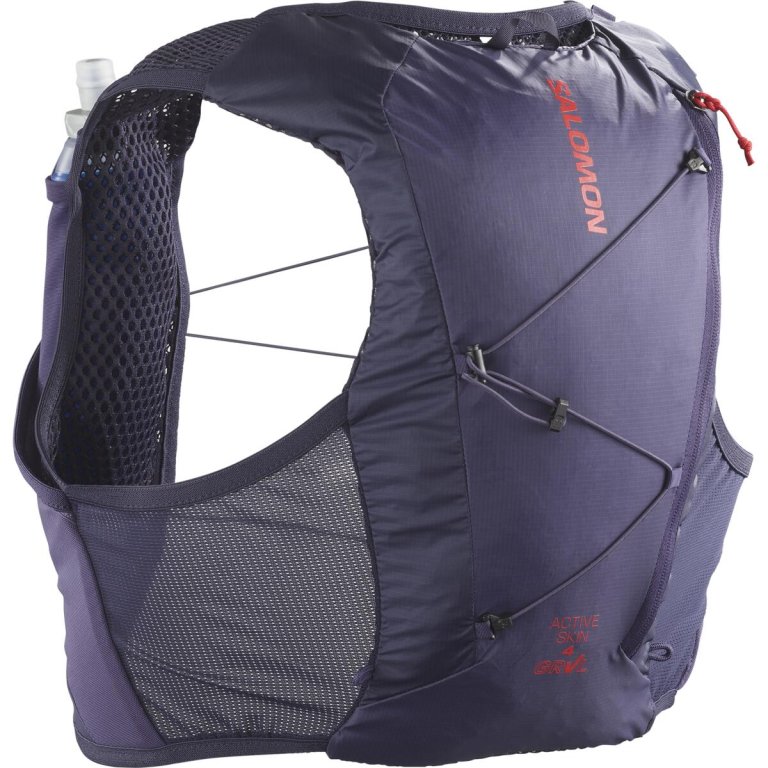 Жилет Salomon Active Skin 4 Grvl - синій
