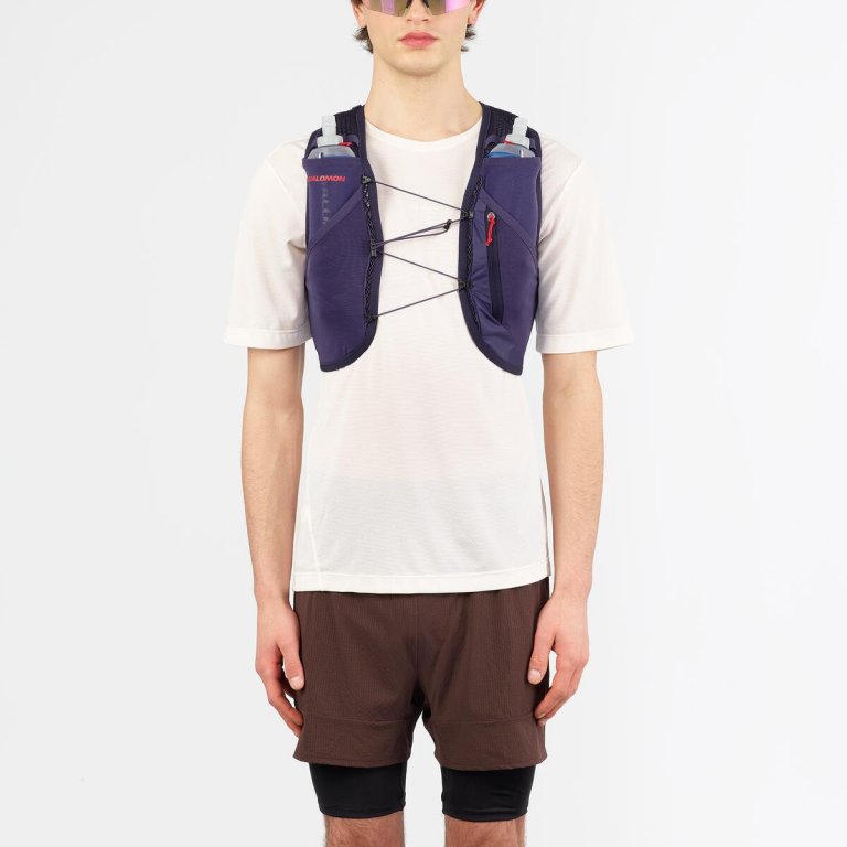 Жилет Salomon Active Skin 4 Grvl - синій