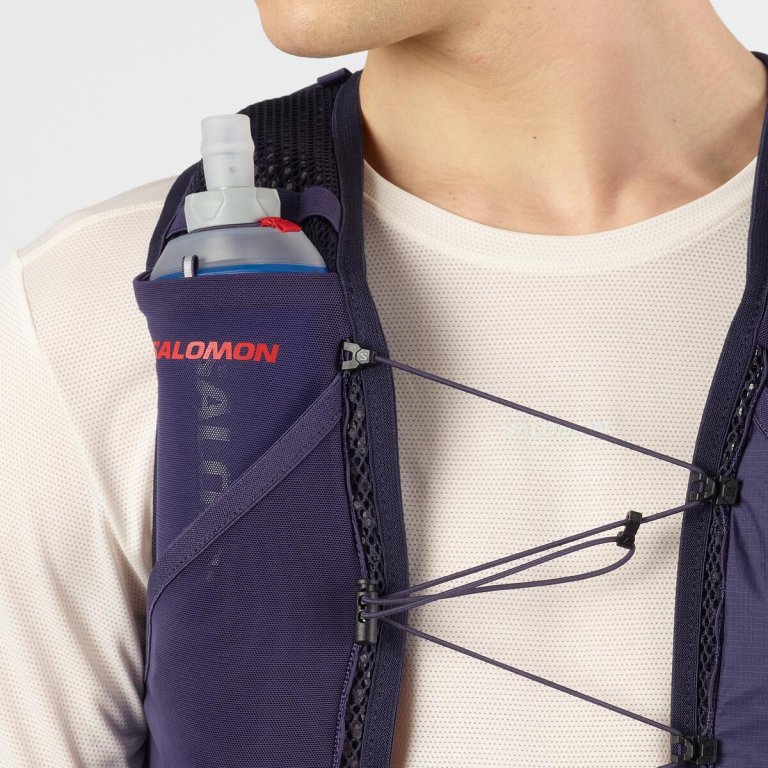 Жилет Salomon Active Skin 4 Grvl - синій