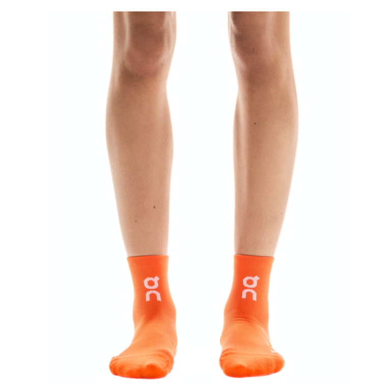 Шкарпетки On Core Run Sock Mid 2P - помаранчево/рожеві