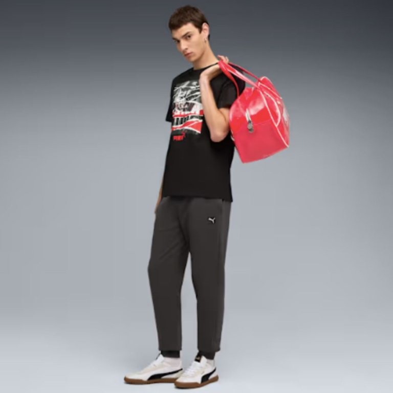 Штани Puma Ess Elevated Pants FL CL M - сірі
