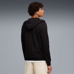 Кофта Puma Ess Elevated FZ Hoodie FL M - чорна