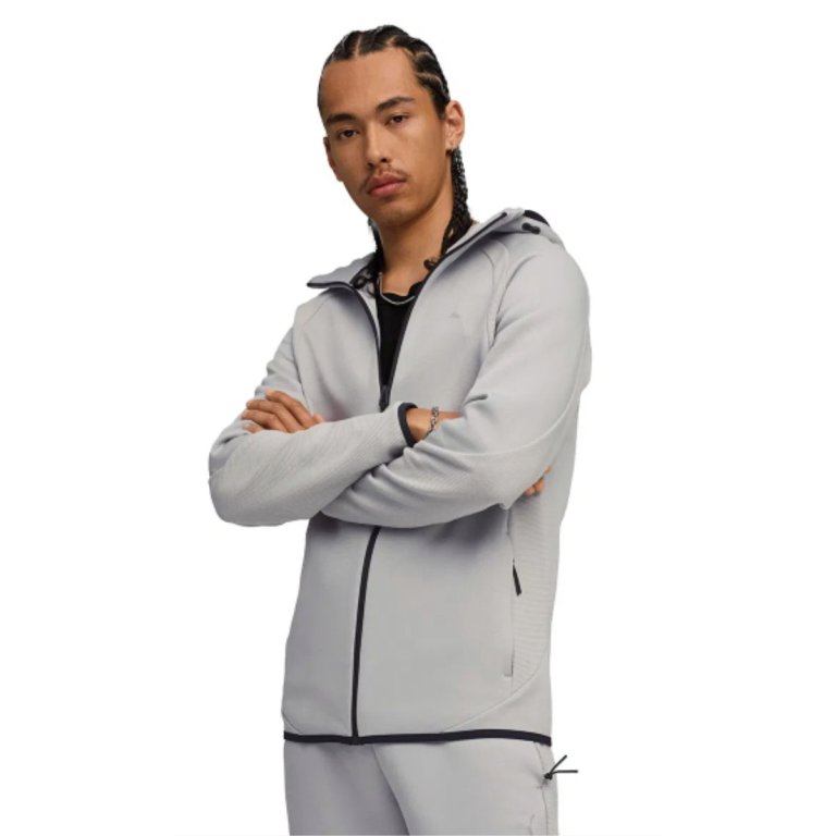 Кофта Puma Evostripe FZ Hoodie DK M - сіра