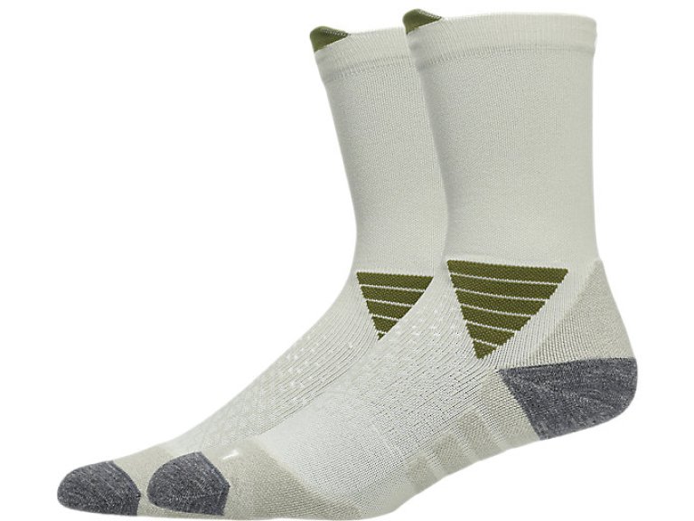 Шкарпетки Asics Fujitrail Crew Sock - зелені