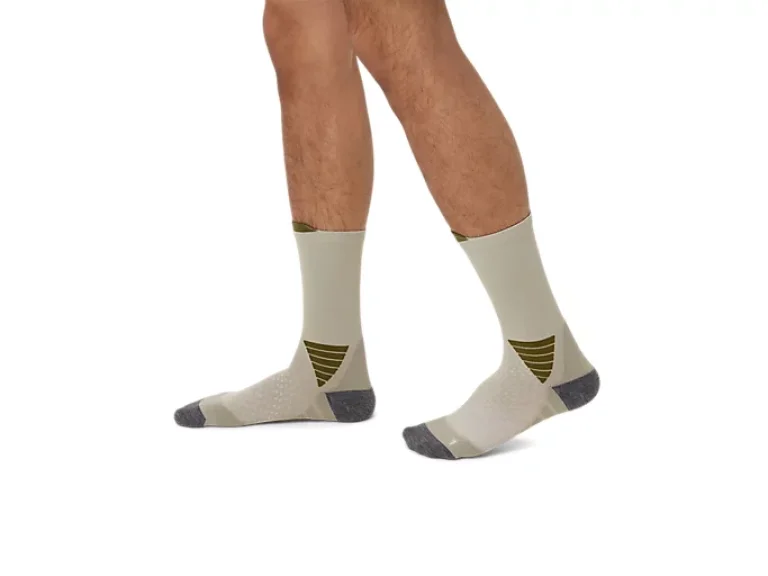 Шкарпетки Asics Fujitrail Crew Sock - зелені