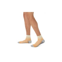 Шкарпетки Asics Performance Run Sock Quarter - оранжево/білі
