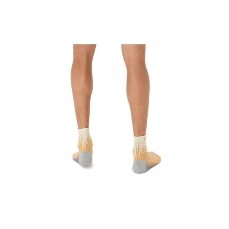 Шкарпетки Asics Performance Run Sock Quarter - оранжево/білі