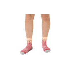 Шкарпетки Asics Performance Run Sock Quarter - помаренчиво/рожеві