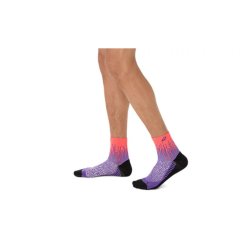 Шкарпетки Asics Performance Run Sock Quarter - фіолетово/червоні