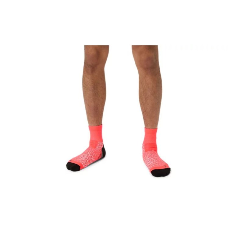 Шкарпетки Asics Performance Run Sock Quarter - червоні