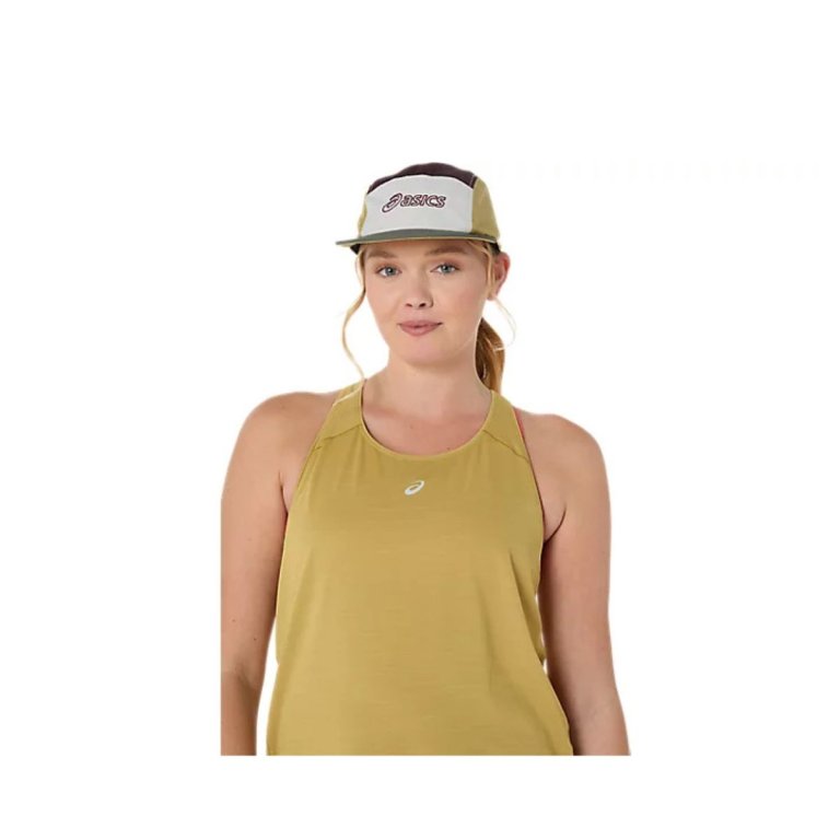 Кепка Asics 5 Panel Cap - червоно/жовто/зелена