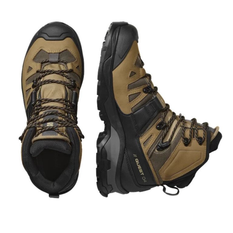 Черевики Salomon Quest 4 GTX M - коричнево/чорні