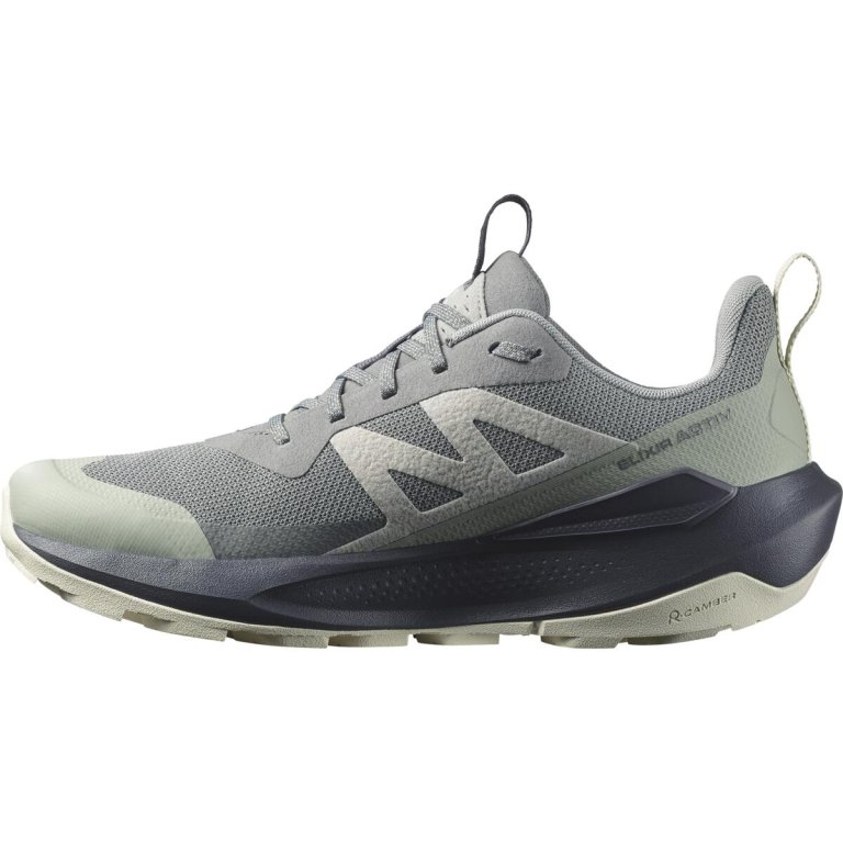 Черевики Salomon Elixir Activ GTX M - сіро/зелені